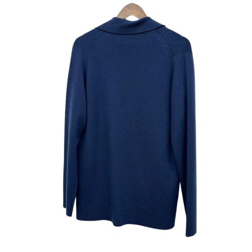 JOHN SMEDLEY ジョンスメドレー カーディガン ネイビー - メルカリ
