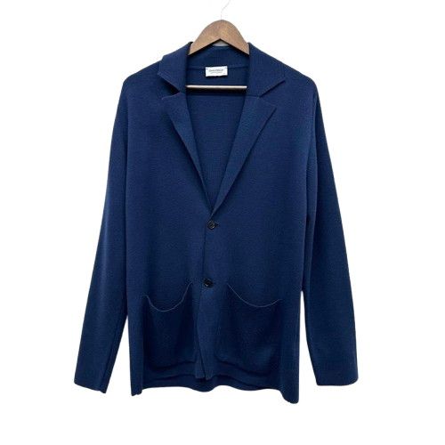 JOHN SMEDLEY ジョンスメドレー カーディガン ネイビー - メルカリ