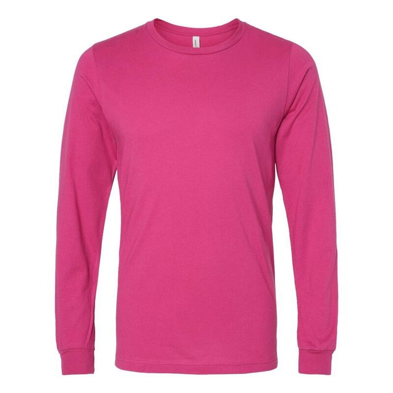ベラキャンバス レディース トップス Tシャツ ジャージー BellaCanvas Bella Canvas Unisex Jersey Long Sleeve Tee Berry