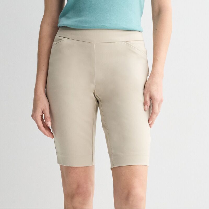 クロフト＆バロー レディース ボトムス ハーフパンツ・ショーツ ショートパンツ Womens Croft Barrow Effortless PullOn Bermuda Shorts Odell B