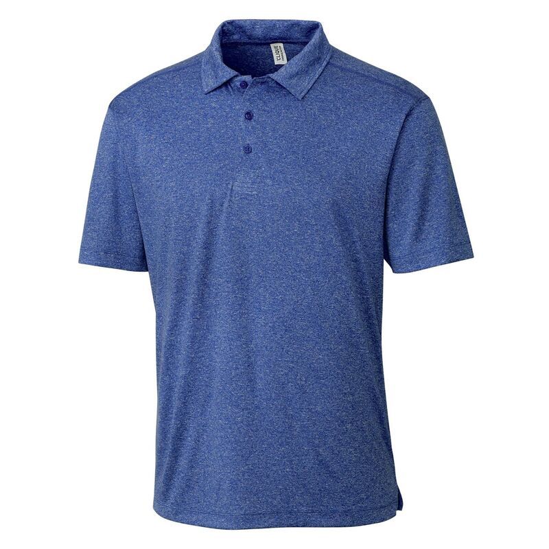 クリーク レディース トップス Tシャツ ポロシャツ Clique Charge Active Menshort Sleeve Polo Blue Heather ヘザー