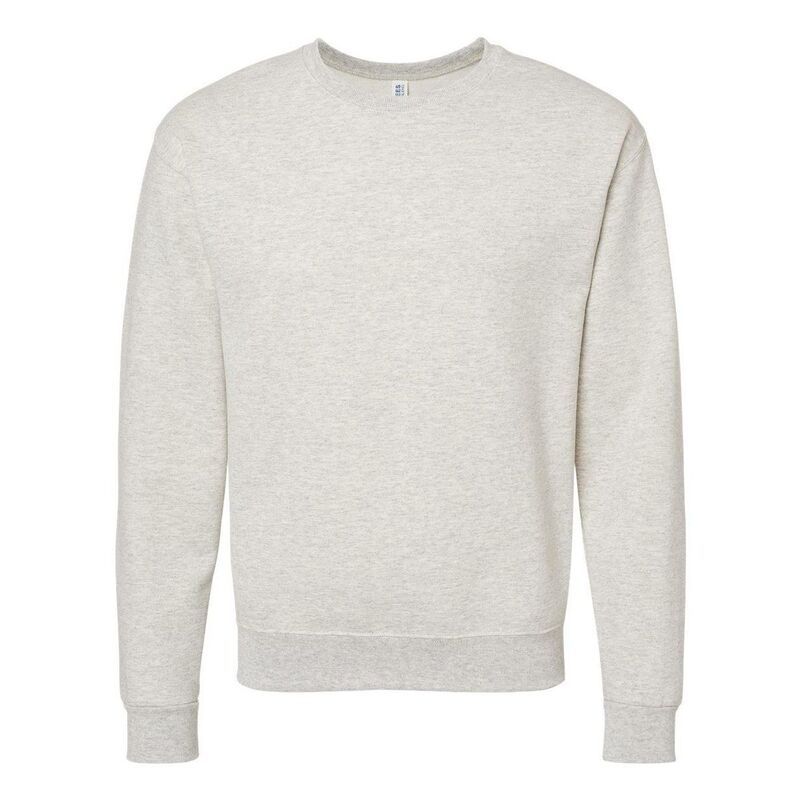 ジャージーズ レディース アウター ニット・セーター クルーネック スウェット シャツ JERZEES Plainublend Crewneck Sweatshirt Oatmeal Heather