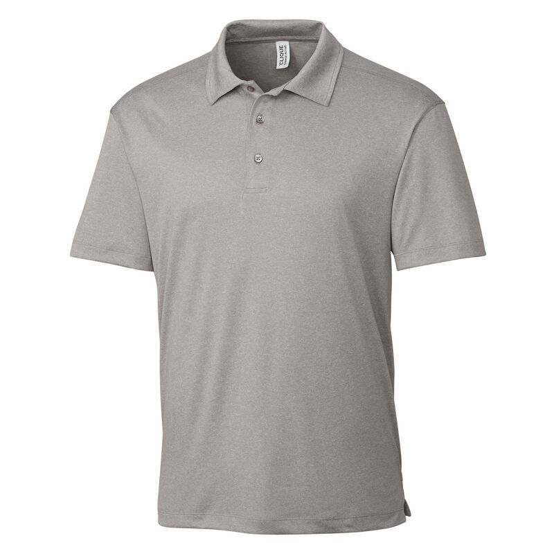 クリーク レディース トップス Tシャツ ポロシャツ Clique Charge Active Menshort Sleeve Polo Light Grey Heather グレー