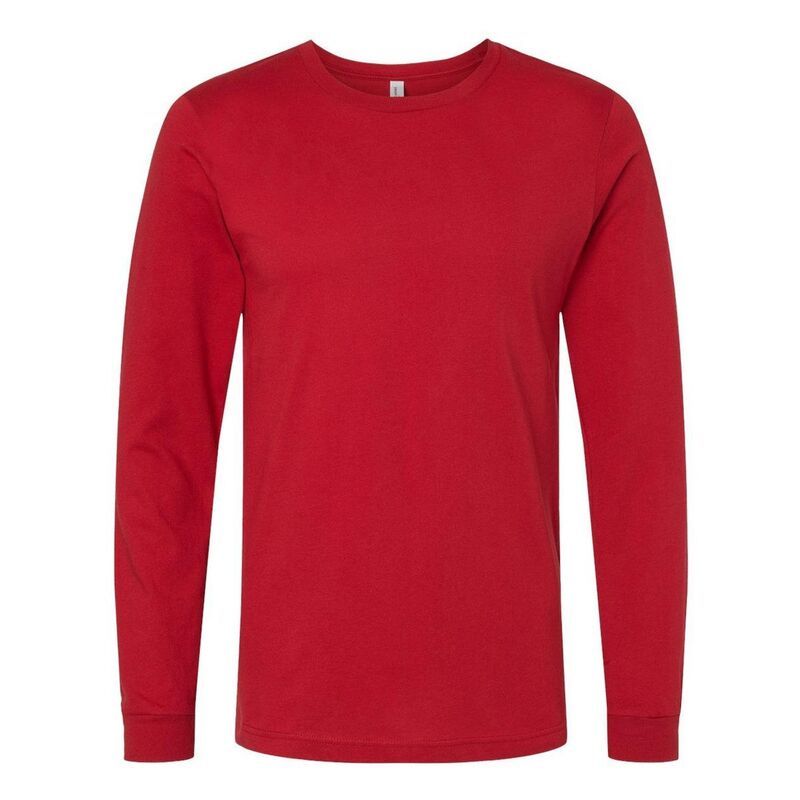 ベラキャンバス レディース トップス Tシャツ ジャージー BellaCanvas Bella Canvas Unisex Jersey Long Sleeve Tee Canvas Red レッド