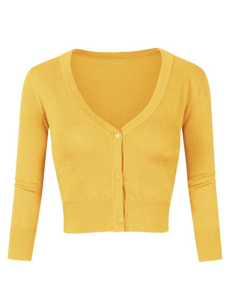 マキシスマーチ レディース アウター ニット・セーター カーディガン クロップド Maxxis Merch Womens Cropped Cardigan Casual 34 Sleeve Open 8,235円