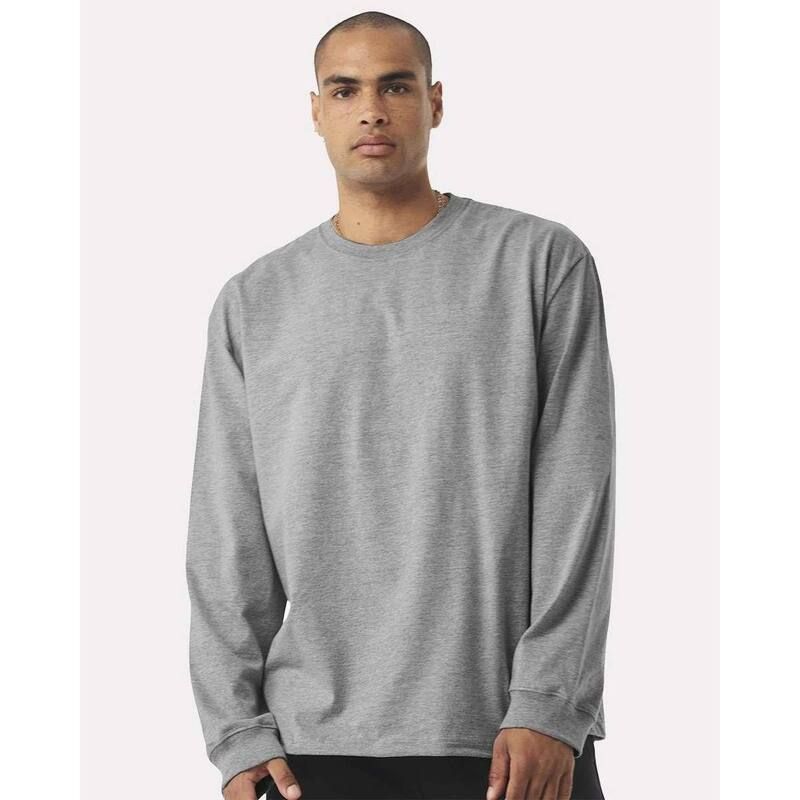 ベラキャンバス レディース トップス Tシャツ BellaCanvas BELLA CANVAS 75 oz Heavyweight Long Sleeve Tee Athletic Heather
