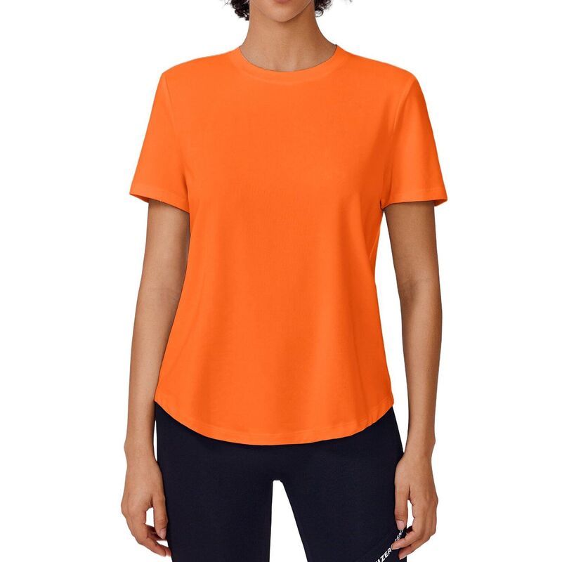ピンスパーク レディース トップス Tシャツ Pinspark Womensoft Short Sleeve Sun Protection Quick Dry Athletic Shirt for H