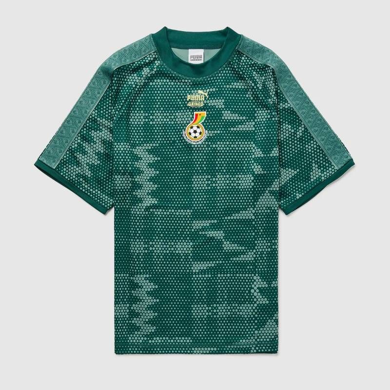 【送料無料・匿名配送】Puma プーマ ガーナ代表 2026 × サレヘ・ベンブリー キング シャツ 緑 激レア コラボ 新品 正規品