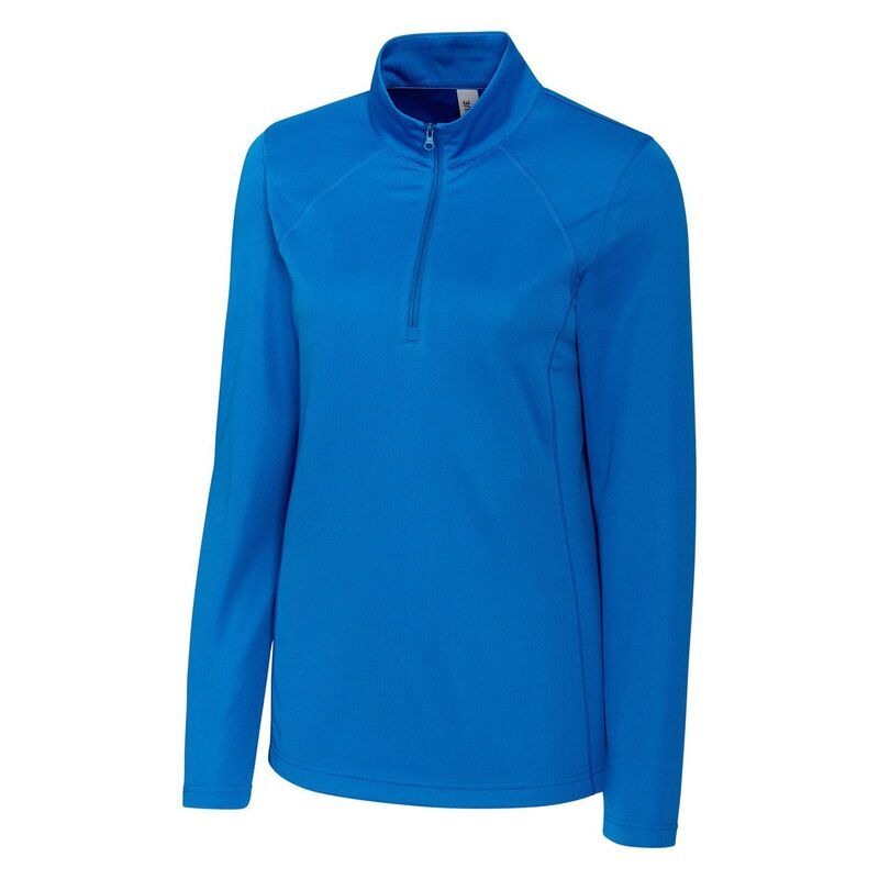 クリーク レディース アウター ジャケット・ブルゾン Clique Ice Pique Womens Half Zip Tech Pulloveroyal Blue ブルー