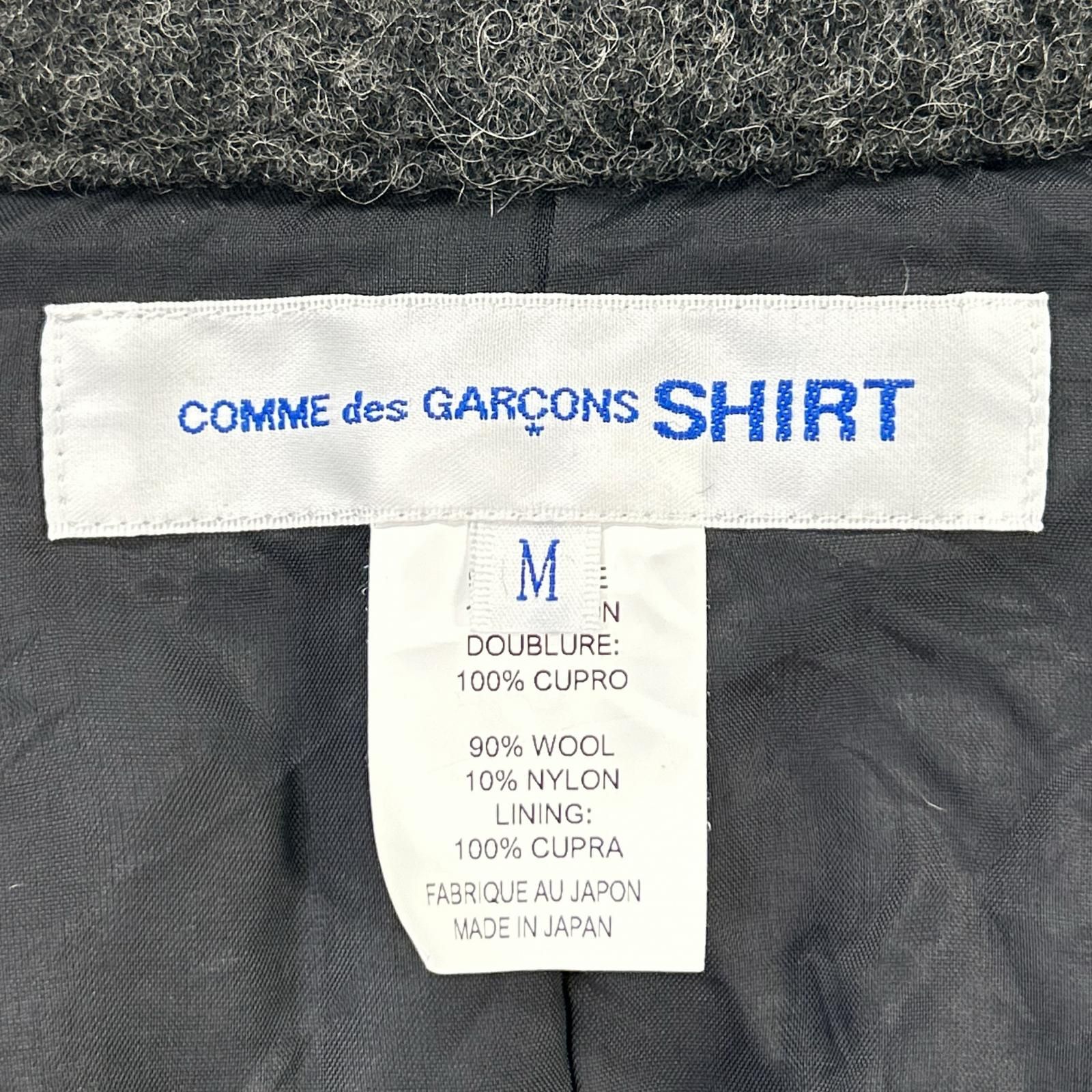 COMMEdesGARCONS SHIRT コムデギャルソンシャツ FL-J004 WOOL NYLON