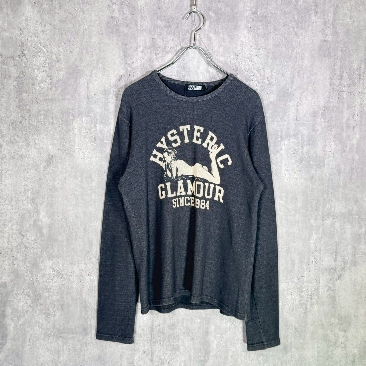 HYSTERIC GLAMOUR』ヒステリックグラマー(M)ヒスガール カレッジロゴ 