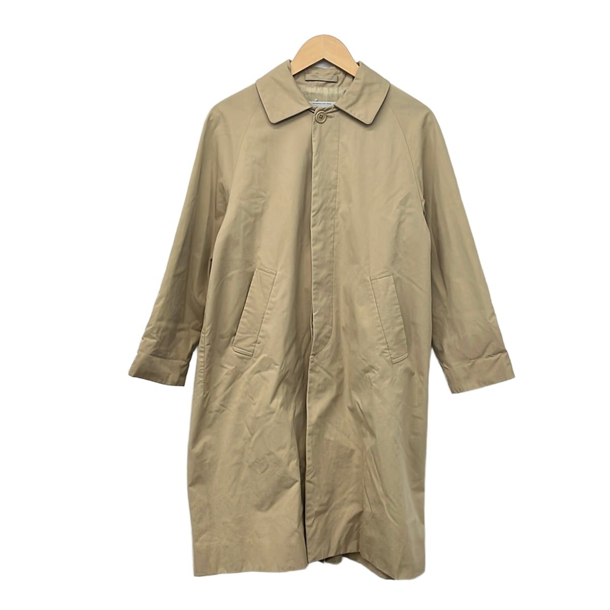 YAECA/LIKE WEAR(ヤエカ/ライクウェア) コート サイズS レディース - ベージュ 長袖/秋/冬