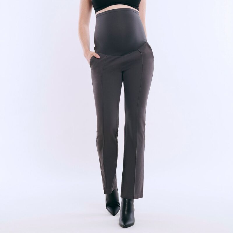 マザーフッド レディース ボトムス カジュアルパンツ マタニティ Maternity Motherhood Work Pants Grey グレー