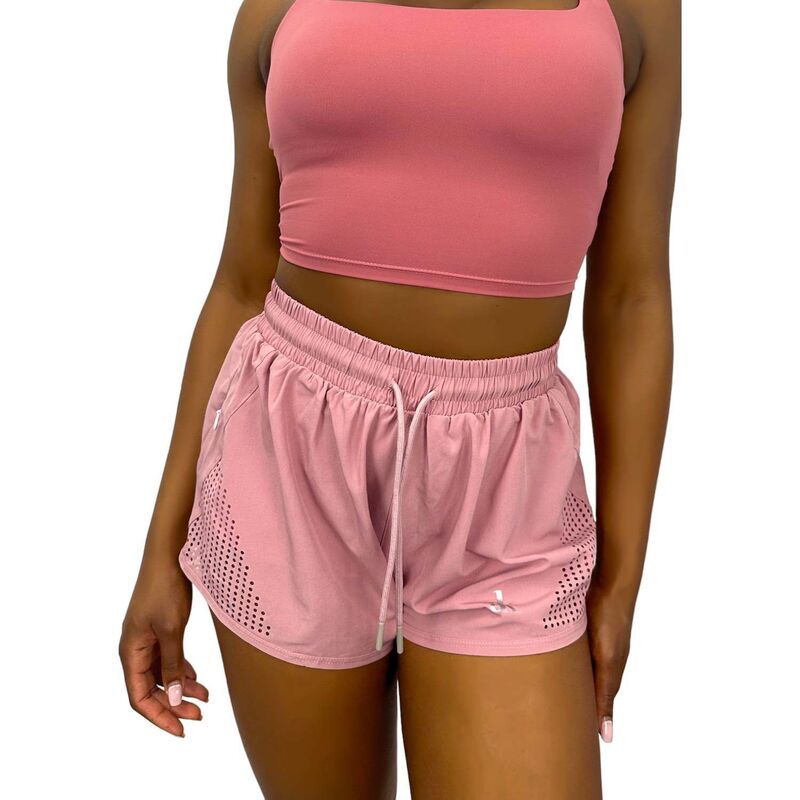 アンナカシ レディース ボトムス ハーフパンツ・ショーツ ショートパンツ カットアウト AnnaKaci Womens Double Layerunning Shorts With Ventilati