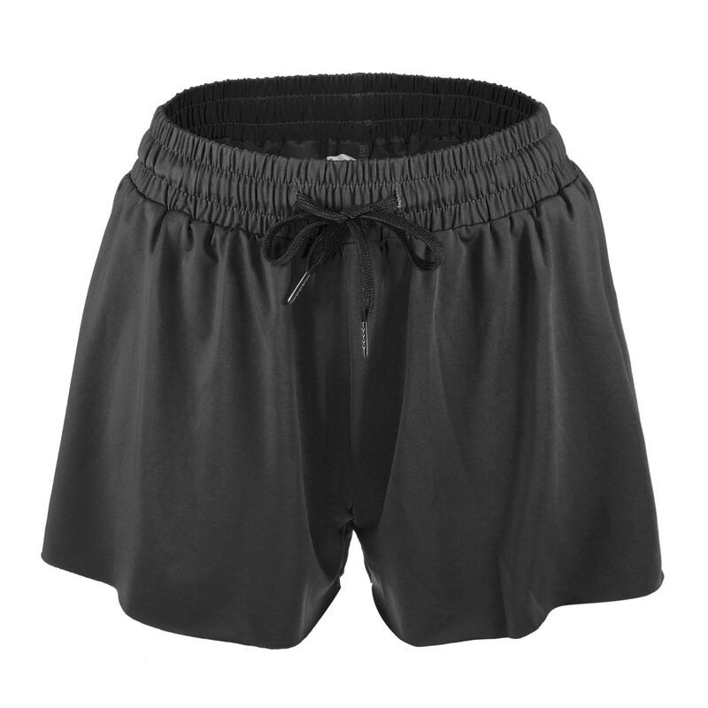ユニークバーゲンズ レディース ボトムス ハーフパンツ・ショーツ ショートパンツ Unique Bargains Womens Flowy Casual High Waisted Workout Ru