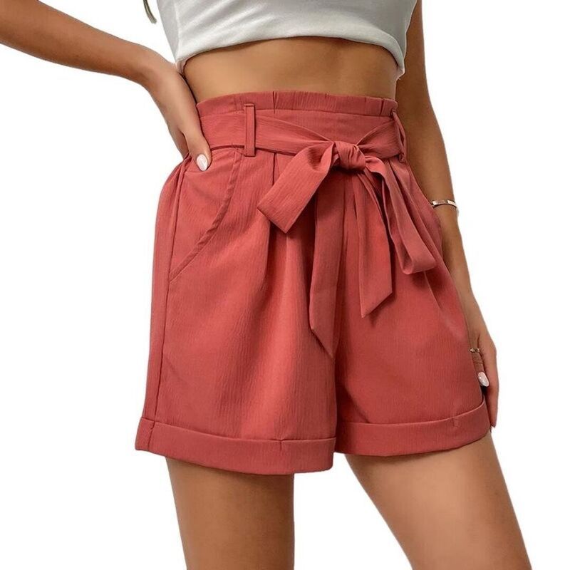 エリートチョイス レディース ボトムス ハーフパンツ・ショーツ ショートパンツ Elitechoice Womensummer Shorts with Adjustable TieKnot Waist