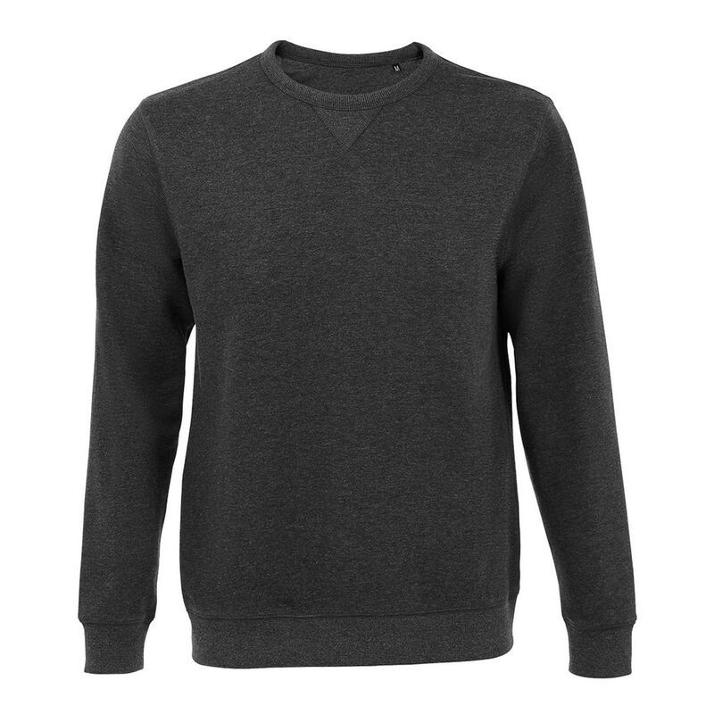 ソルズ レディース アウター ニット・セーター スウェット シャツ Sols Unisex Adultsully Sweatshirt Charcoal Marl チャコール