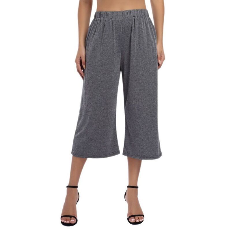 イエスファッション レディース ボトムス カジュアルパンツ ワイドレッグ スウェットパンツ キャップ Yesfashion Womens Capri Yoga Pants Wide Leg Draws