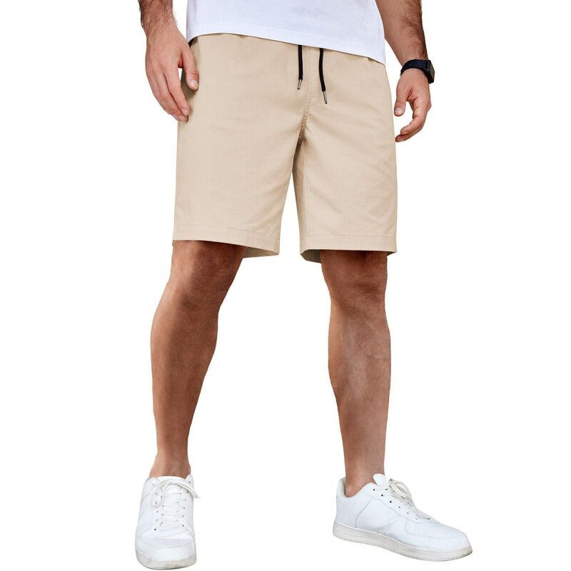 クーファンディ レディース ボトムス ハーフパンツ・ショーツ ショートパンツ コットン COOFANDY Mens Casual Shorts Cotton Elastic Waist Drawstr