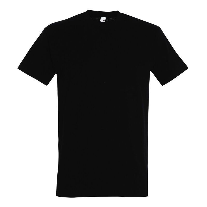 ソルズ レディース トップス Tシャツ SOLS Mens Imperial Heavyweight Short Sleeve TShirt Deep Black ブラック