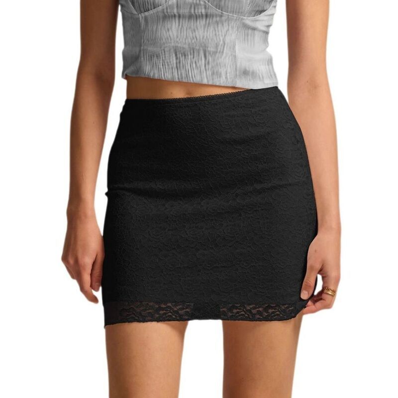 イエスファッション レディース ボトムスカート ハイウエスト フラワー柄 ミニ レース フラワー Yesfashion Womens Y2K High Waist Lace Pencil Skirt 8,495円