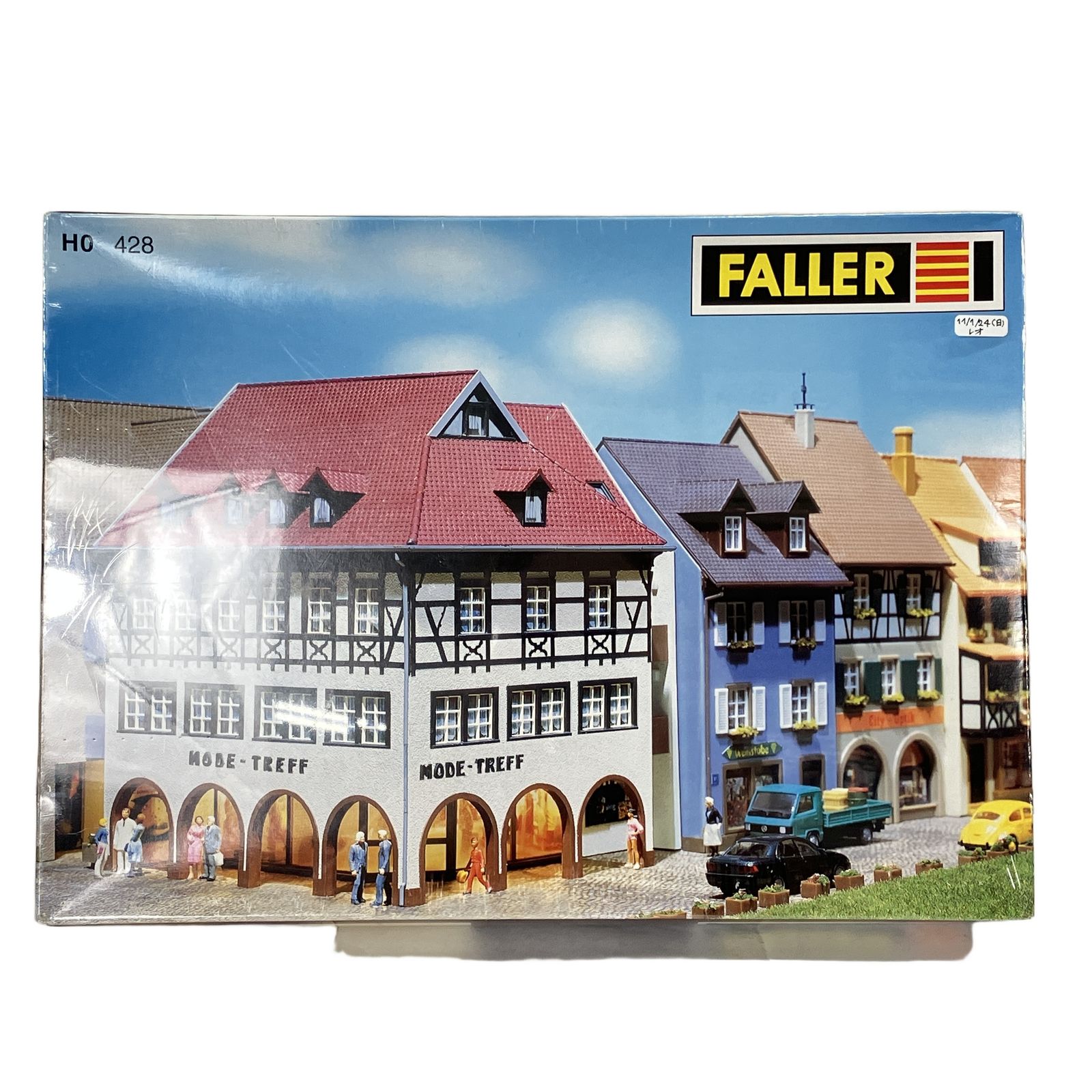 FALLER 428 429 Stadt-Eckhaus タウンハウス 2個 セット HOゲージ