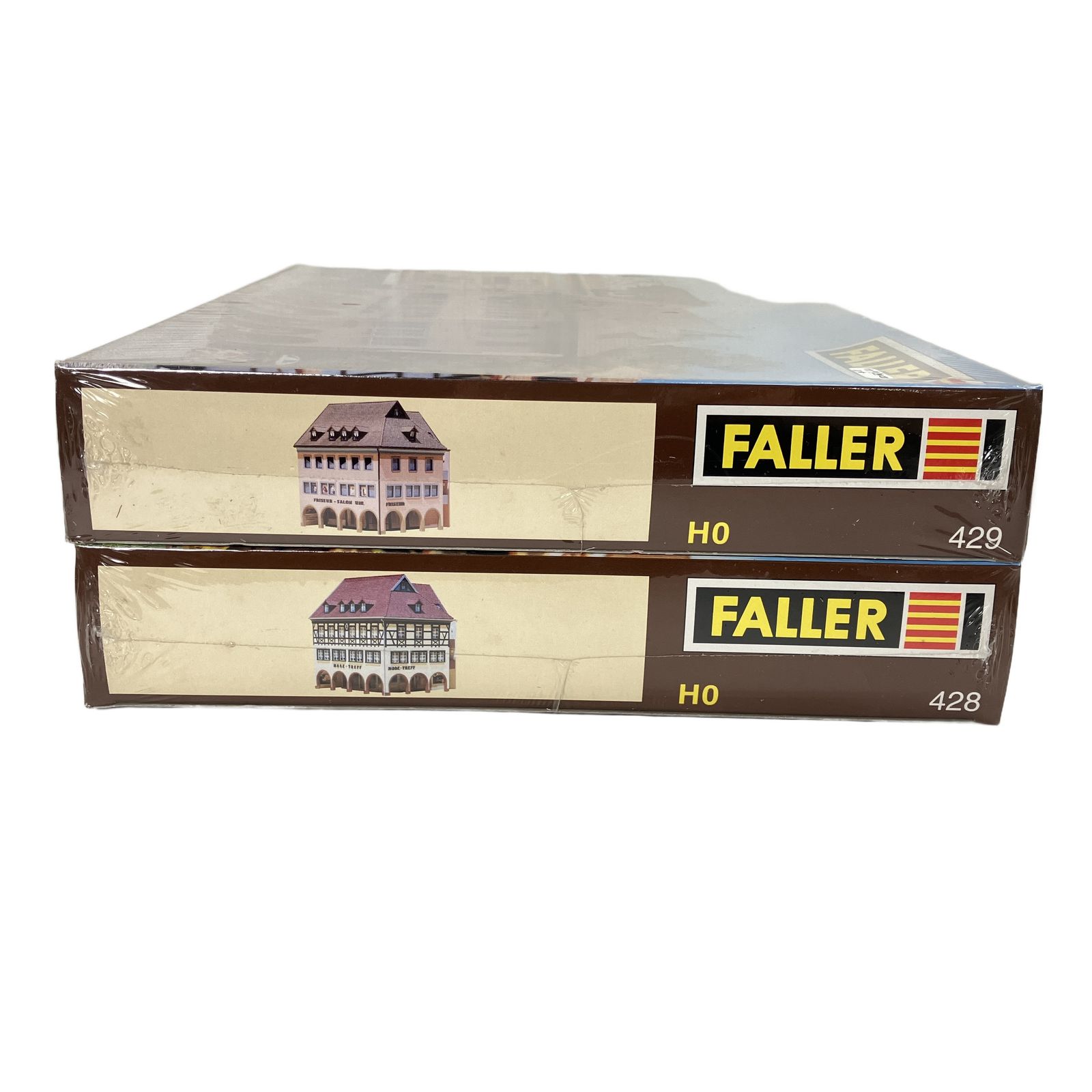 FALLER 428 429 Stadt-Eckhaus タウンハウス 2個 セット HOゲージ