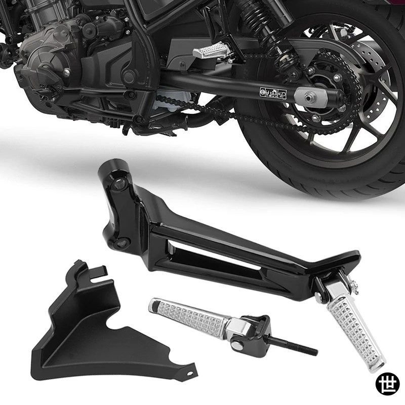 ホンダ レブル CMX1100 2021 - 23 用オートバイリア用フットレストフットレストペグフットペグブラケット