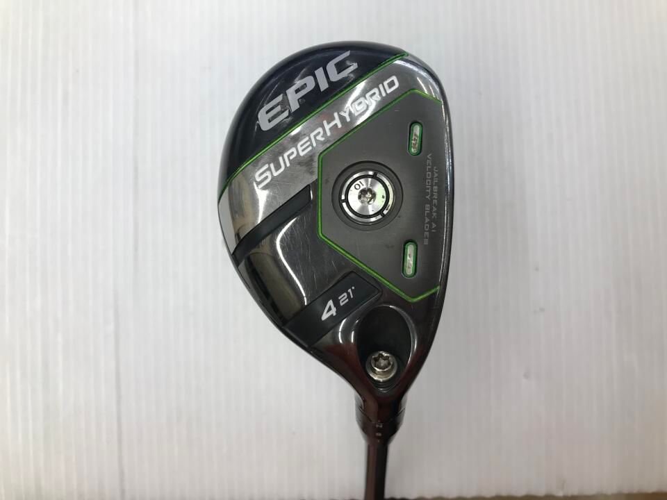 キャロウェイ　EPIC SUPER HYBRID　21度　Fujikura MC 70 for Callaway　Rフレックス　ユーティリティ　中古【最短即日発送】