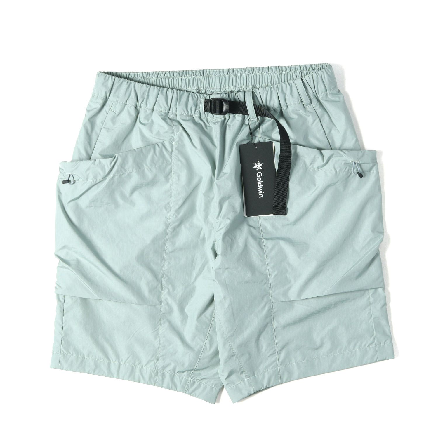 【美品】GOLDWIN ゴールドウイン パンツ ミストグリーン サイズ:1 | 25SS リップストップ ショートパンツ (Rip-stop Shorts) | ボトムス ショーツ【メンズ】【中古】