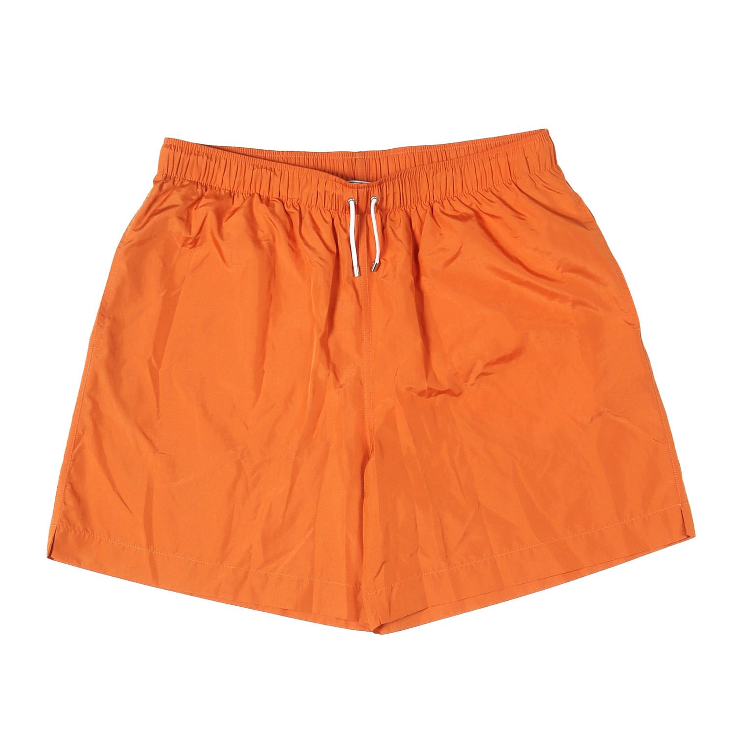 【美品】HERMES エルメス パンツ オレンジ サイズ:L | Hロゴ総柄 セリエボタン ウォーターショーツ | ボトムス ショートパンツ | イタリア製【メンズ】【中古】