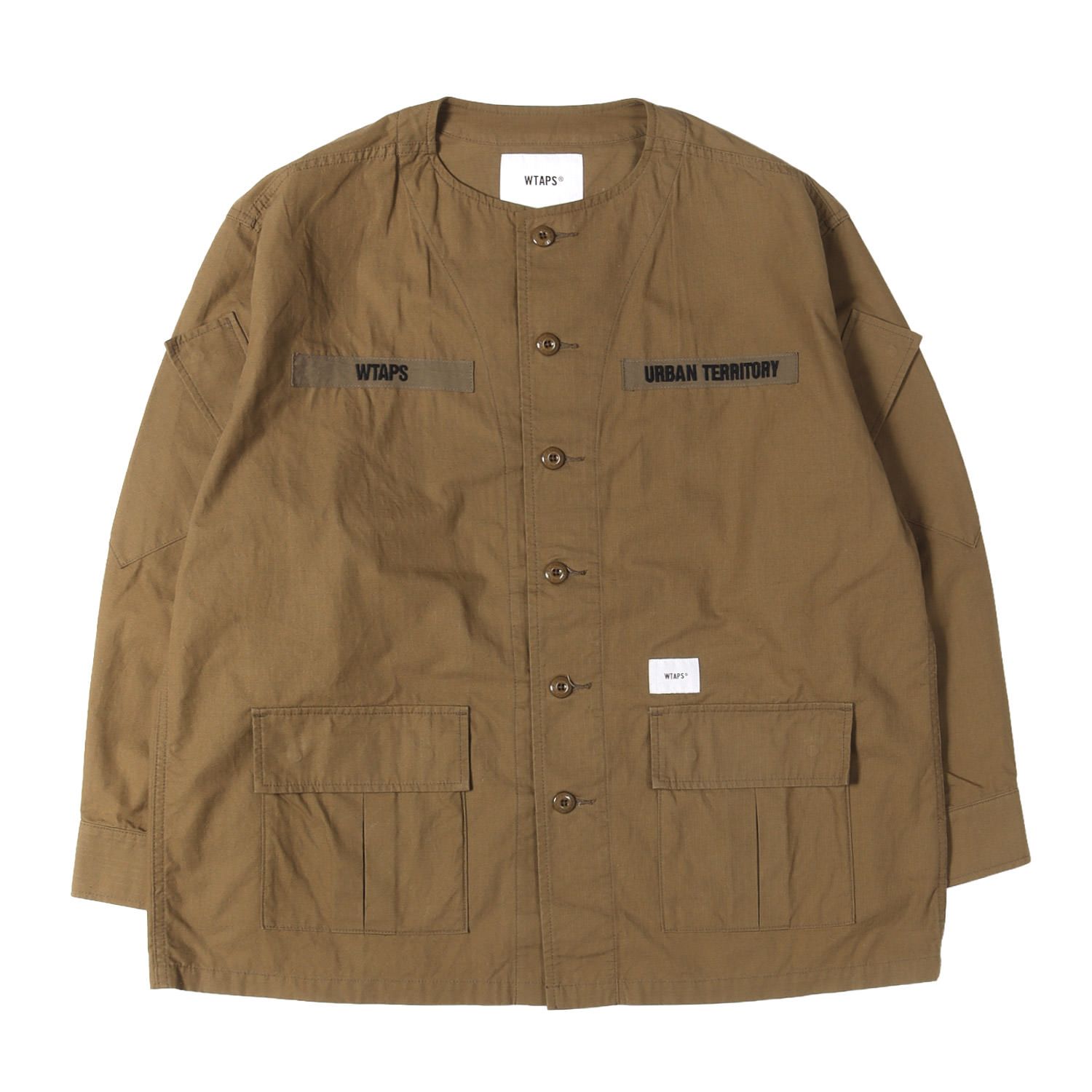 WTAPS ダブルタップス ジャケット ベージュ サイズ:2 | 21SS ノー 