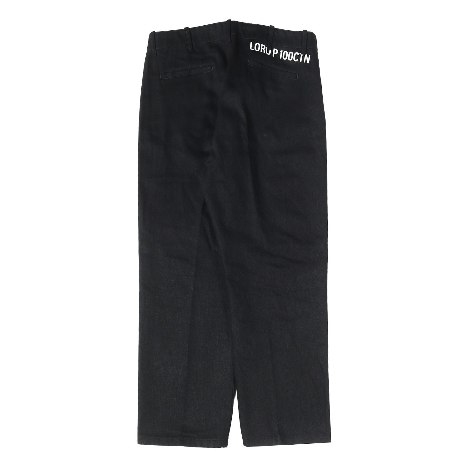 Loro Piana ロロ・ピアーナ パンツ ブラック 黒 サイズ:L | 22SS 藤原 