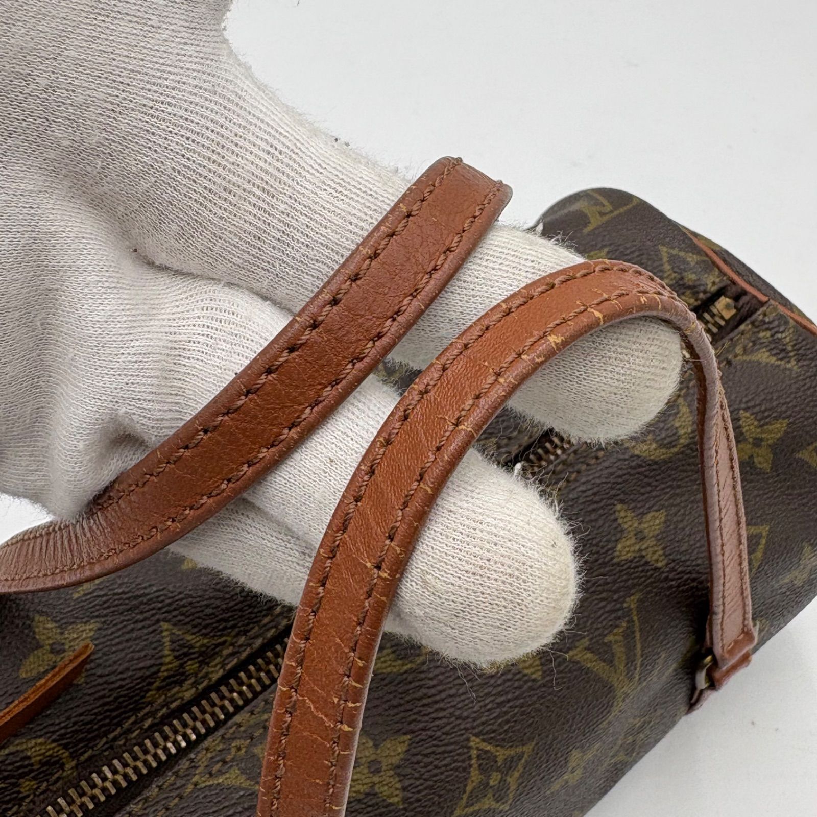 LOUIS VUITTON ルイヴィトン パピヨン26 モノグラム ハンドバッグ 筒型