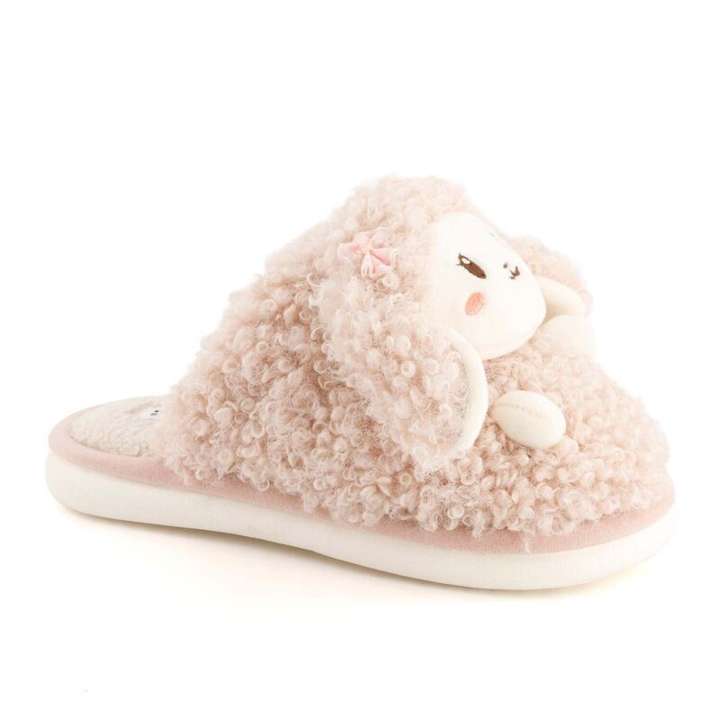 アンドレア レディース シューズ サンダル プラスサイズ Andrea Women s Cozy Bunny Slippers with Plush Faux Fur 90213 Pink ピンク