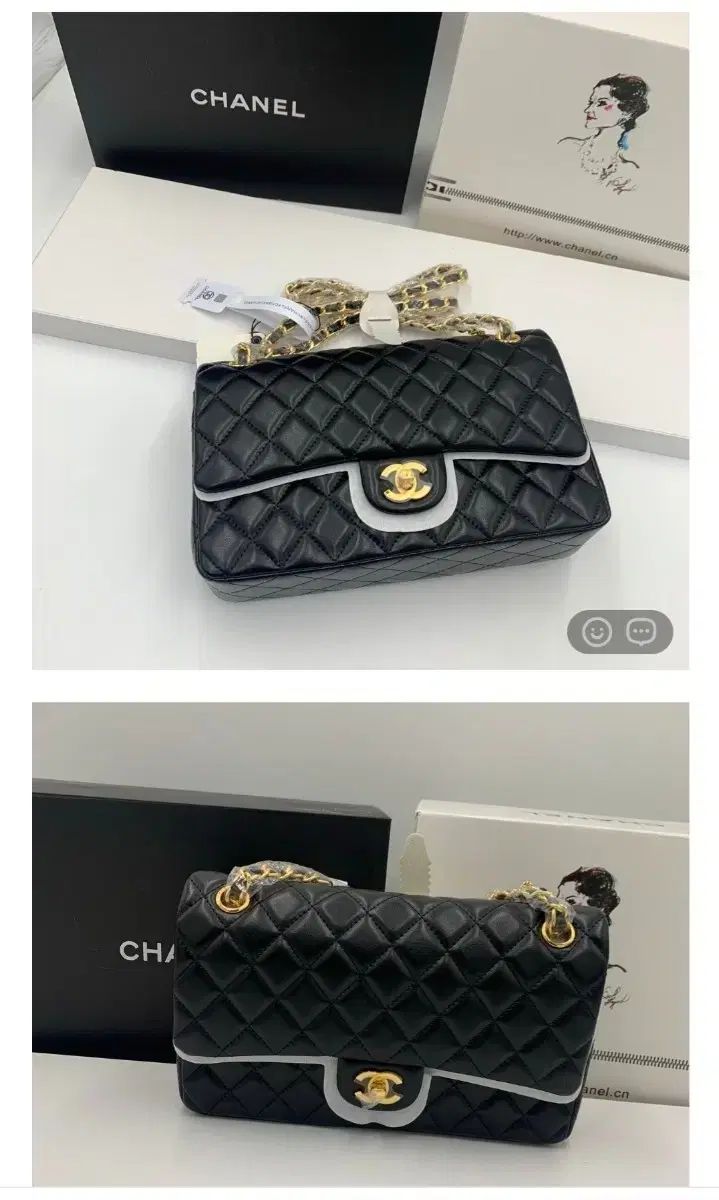 Classic Flap Bag ブラック ゴールド