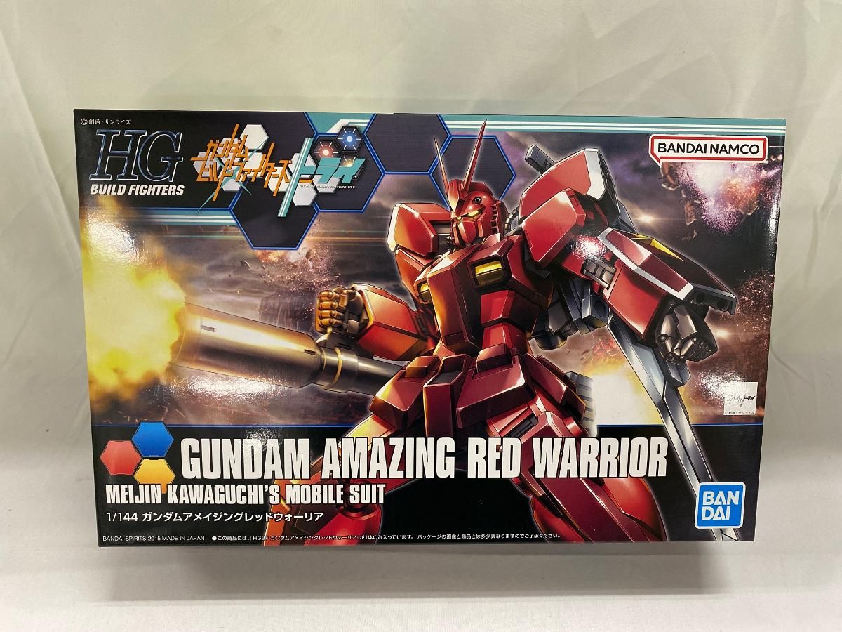 【未開封】1/144 HGBF ガンダム アメイジングレッドウォーリア 「ガンダムビルドファイターズトライ」