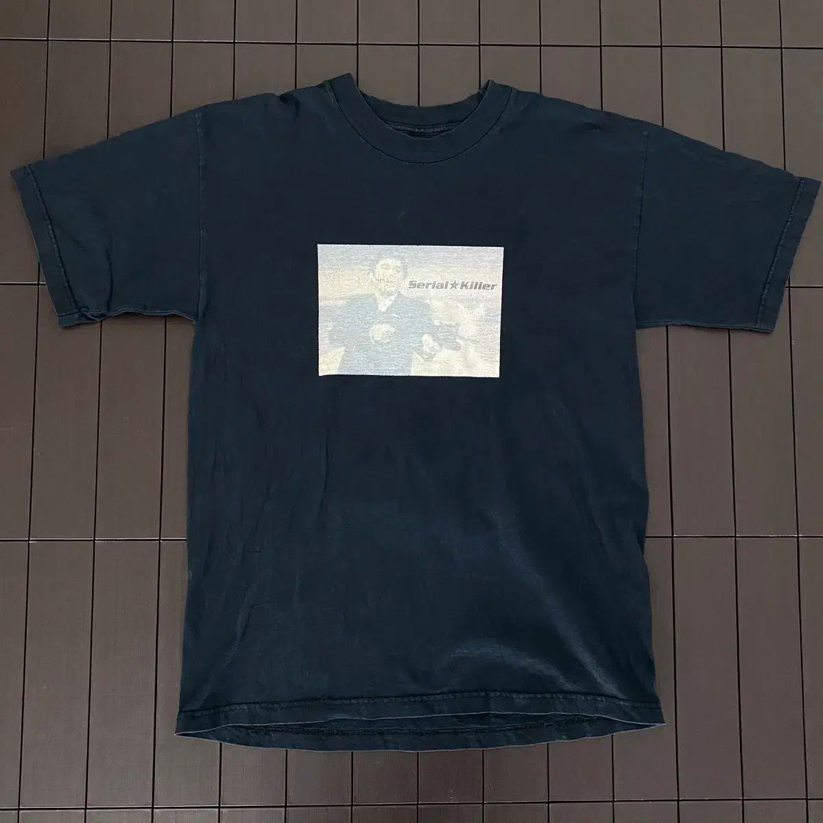 (L) 90s serial killer シリアルキラー スカーフェイス Tシャツ