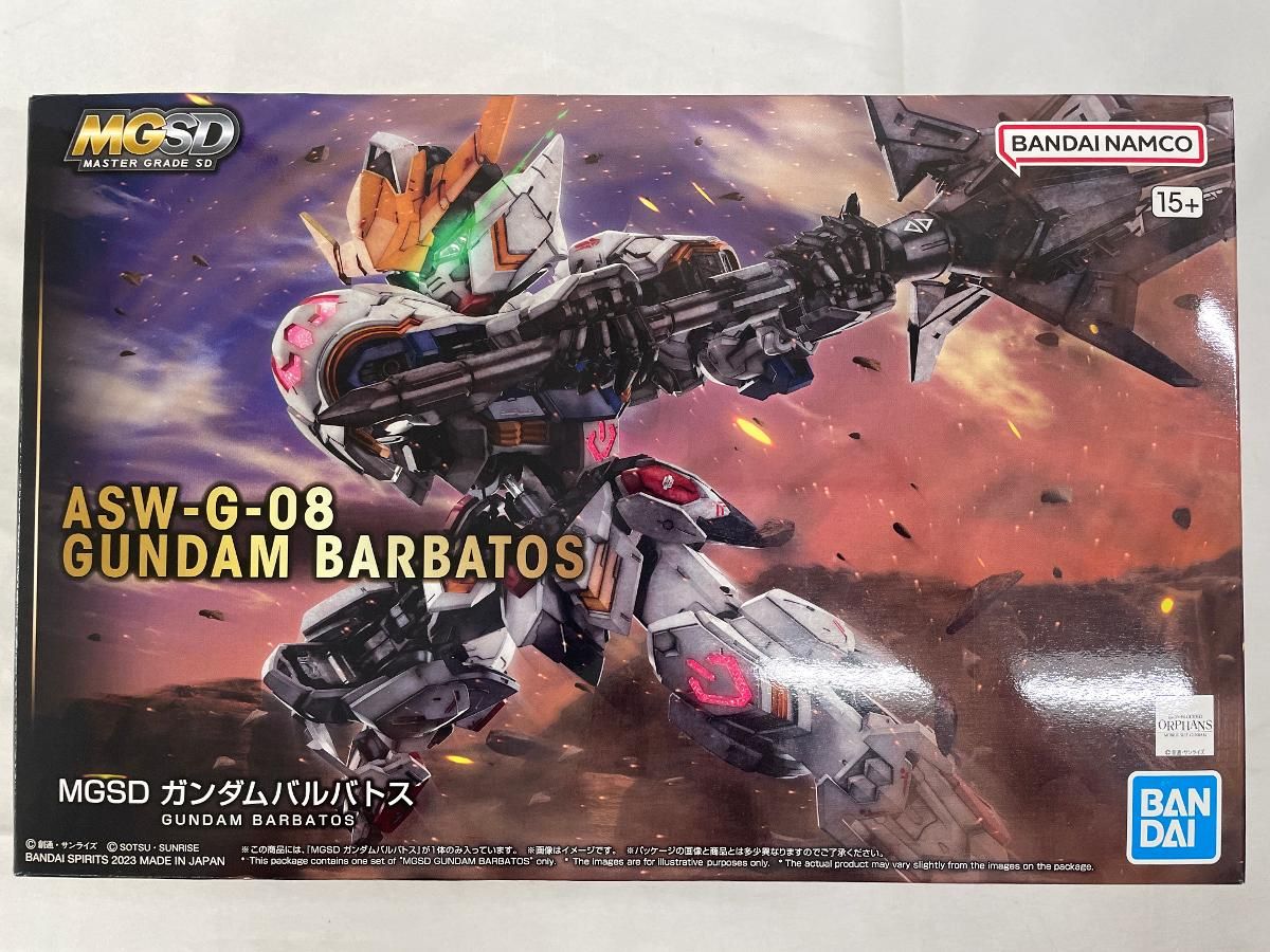 未開封】MGSD ASW-G-08 ガンダムバルバトス - メルカリ