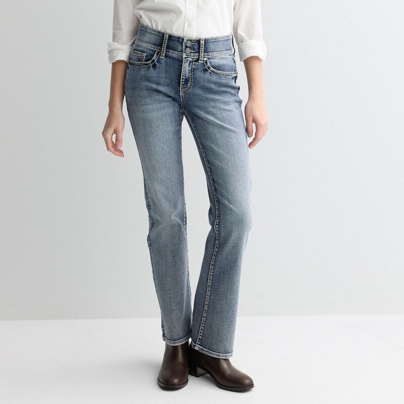 アプトナイン レディース ボトムス デニムパンツ ブーツカット ブーツ ジーンズ Womens Apt 9 Tummy Control Bootcut Jeans Potassium Embellis