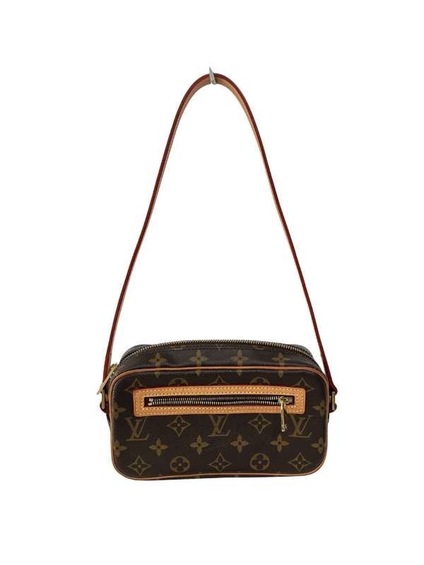 LOUIS VUITTON　ルイヴィトン　モノグラム　ポシェットシテ　M51183　DU0013　ショルダーバッグ【B07440】