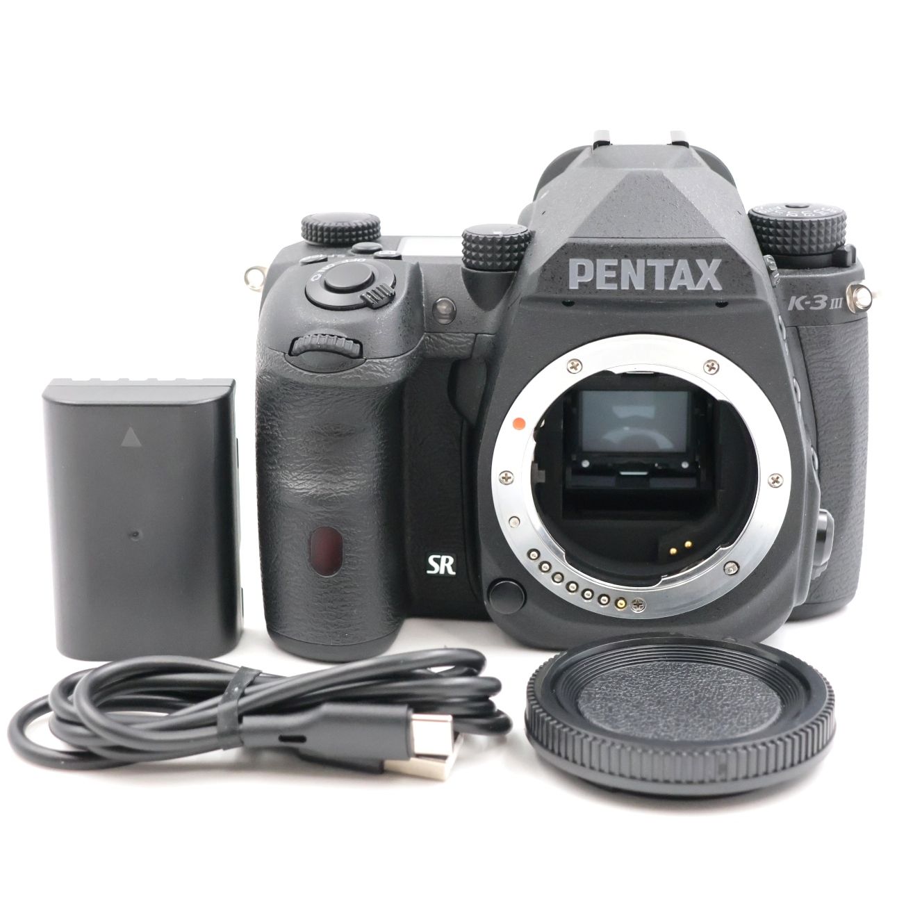 ■シャッター数3491枚！新品同様■ PENTAX K-3 Mark III モノクローム デジタル一眼レフカメラ Monochrome ペンタックス