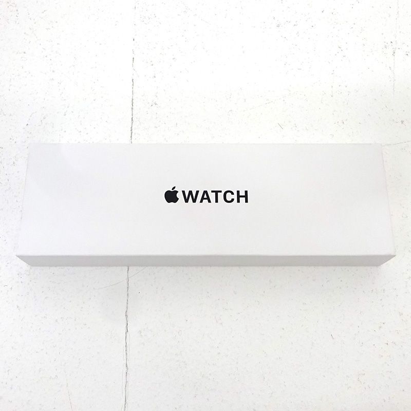 【三重店】Apple Watch SE 3 GPSモデル 44mm ミッドナイトアルミニウムケースとミッドナイトスポーツバンド M/L MEHQ4J/A【139-D624】