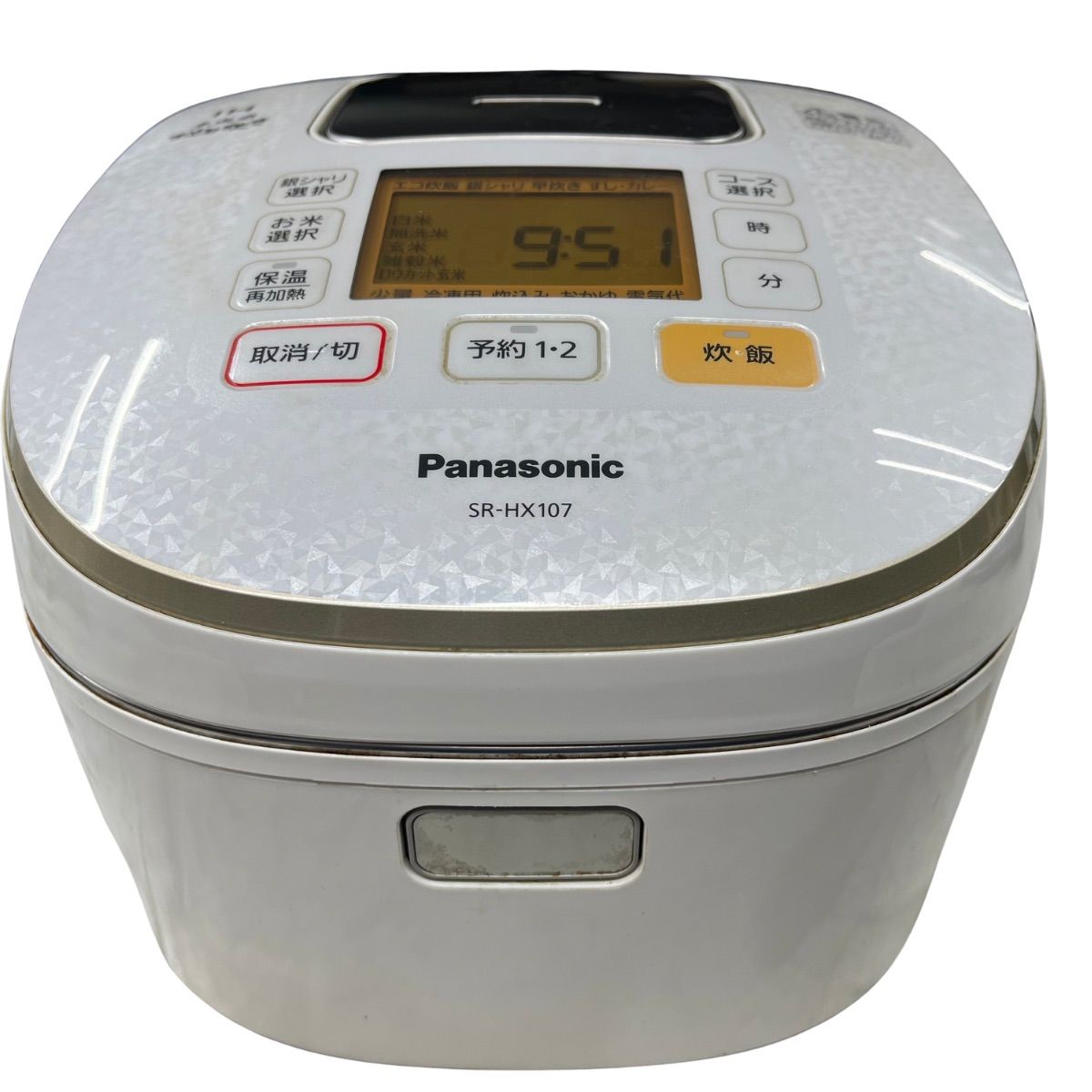動作確認済】【中古】訳あり・本体のみ パナソニック IH炊飯器 5.5合