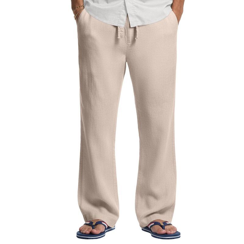 クーファンディ レディース ボトムス カジュアルパンツ リネン COOFANDY Men Drawstring Linen Pants Casual Summer Beach Linen Trouse