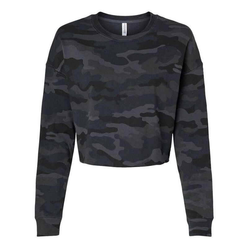 インディペンデントトレーディング レディース アウター ニット・セーター クロップド Independentrading Co Women s Lightweight Cropped Crew Pul