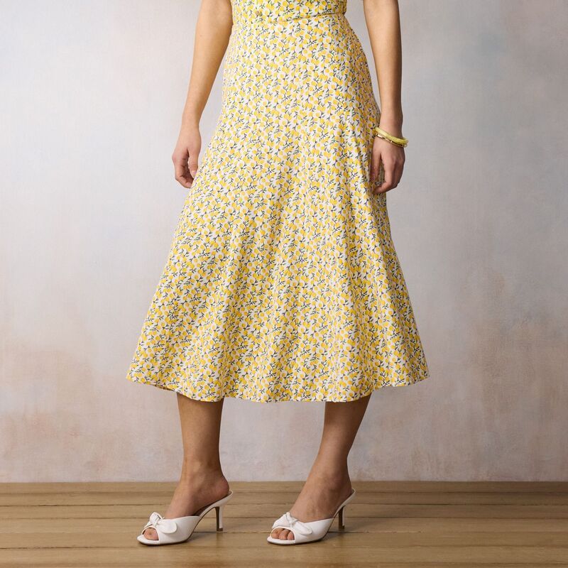 LC Lauren Conrad レディース ボトムスカート ミディ Womens LC Lauren Conrad HighRise Godet Midi Skirt White Lively Le
