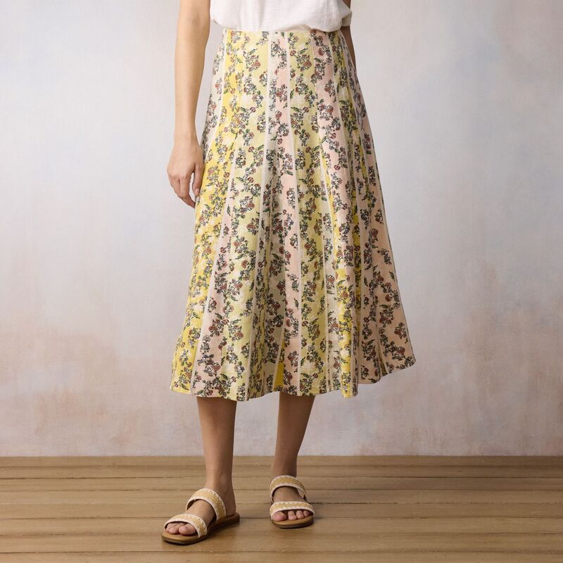LC Lauren Conrad レディース ボトムスカート ミディ Womens LC Lauren Conrad HighRise Godet Midi Skirt Multi Mila Boho