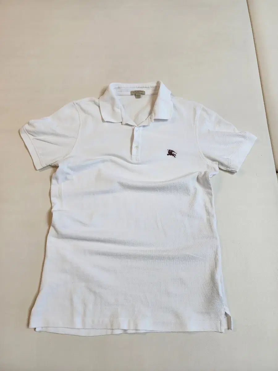 バーバリー 半袖 カラーTシャツ 白