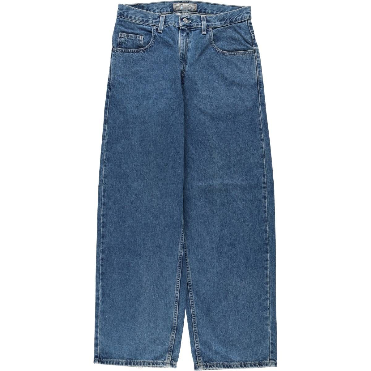 古着 00年代 リーバイス Levi's SILVER TAB シルバータブ テーパードデニムパンツ メンズw33相当/eaa646406